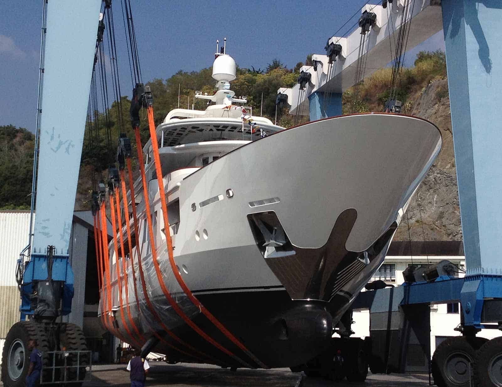 Viudes-Motor-Yacht-at-Marina