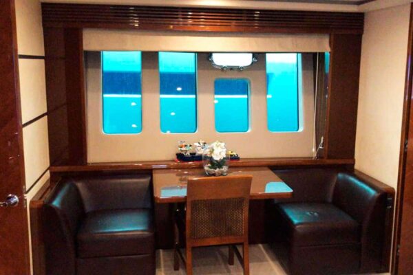Princess-95-Motor-Yacht-master-cabin-sitting-area