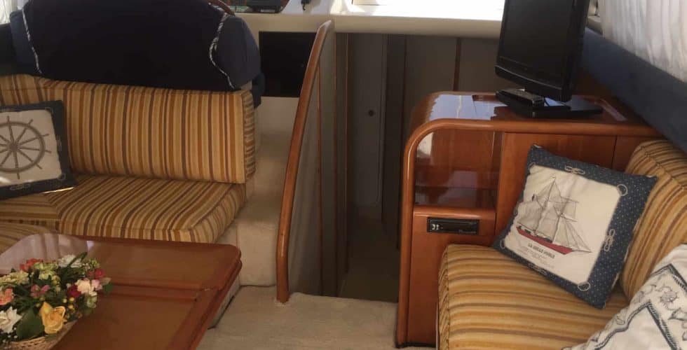 Azimut 36 Fly - Motor Yacht - interior - Salon Convertible